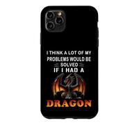 Je Pense Que Beaucoup de Mes problèmes seraient résolus si J'avais Un Dragon Coque pour iPhone 11 Pro Max