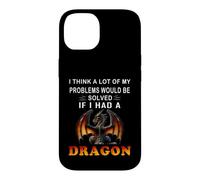 Je Pense Que Beaucoup de Mes problèmes seraient résolus si J'avais Un Dragon Coque pour iPhone 14