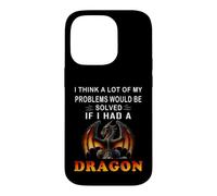 Je Pense Que Beaucoup de Mes problèmes seraient résolus si J'avais Un Dragon Coque pour iPhone 14 Pro