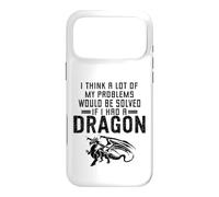 Je Pense Que Beaucoup de Mes problèmes seraient résolus si J'avais Un Dragon Coque pour iPhone 17 Pro Max