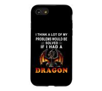 Je Pense Que Beaucoup de Mes problèmes seraient résolus si J'avais Un Dragon Coque pour iPhone SE (2020) / 7/8