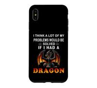 Je Pense Que Beaucoup de Mes problèmes seraient résolus si J'avais Un Dragon Coque pour iPhone XS Max