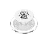 Je Pense Que Beaucoup de Mes problèmes seraient résolus si J'avais Un Dragon PopSockets PopGrip pour MagSafe