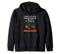 Je Pense Que Beaucoup de Mes problèmes seraient résolus si J'avais Un Dragon Sweat à Capuche