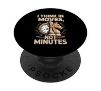 Je Pense Que ce n'est Pas en Minutes Que Vous Vous concentrez sur Les échecs PopSockets PopGrip Adhésif