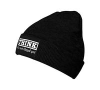Je Pense Que Ce n'est Pas Encore Illégal Unisexe Bonnets De Ski Bonnet d'hiver Doux Hiver Chapeaux Chaud Bonnet À Revers pour Ski Cyclisme Hiver