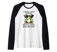 Je Pense Que J'Ai Besoin de Lunettes Parce Que Je Continue de Voir Beaucoup de Gens Manche Raglan