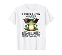 Je Pense Que J'Ai Besoin de Lunettes Parce Que Je Continue de Voir Beaucoup de Gens T-Shirt