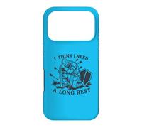 Je Pense Que J'Ai Besoin d'un Long Repos RPG Gamer Knight Coque pour iPhone 17 Pro