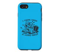Je Pense Que J'Ai Besoin d'un Long Repos RPG Gamer Knight Coque pour iPhone SE (2020) / 7/8