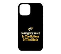 Je perds ma Voix dans Le Cul du neuvième Fan de Baseball Coque pour iPhone 12 Mini