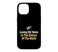 Je perds ma Voix dans Le Cul du neuvième Fan de Baseball Coque pour iPhone 14