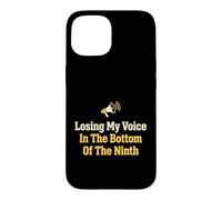Je perds ma Voix dans Le Cul du neuvième Fan de Baseball Coque pour iPhone 15
