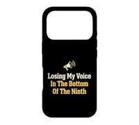 Je perds ma Voix dans Le Cul du neuvième Fan de Baseball Coque pour iPhone 17 Pro
