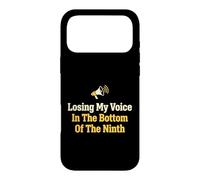 Je perds ma Voix dans Le Cul du neuvième Fan de Baseball Coque pour iPhone 17 Pro Max