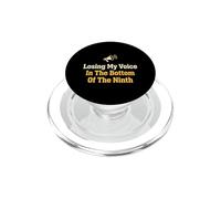 Je perds ma Voix dans Le Cul du neuvième Fan de Baseball PopSockets PopGrip pour MagSafe