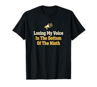 Je perds ma Voix dans Le Cul du neuvième Fan de Baseball T-Shirt