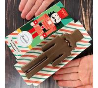 Je personnalise le coffret Casse Noisette de Noël - Gianduja enrobé de Chocolat Lait - Cadeau de Noël