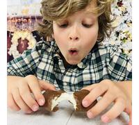 Je personnalise mon coffret Ourson Guimauve enrobé de chocolat - Coffret de Noël (Ourson guimauve, Chocolat au lait)