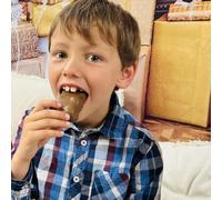 Je personnalise mon coffret Ourson Guimauve enrobé de chocolat - Coffret de Noël (Ourson guimauve, Chocolat noir)