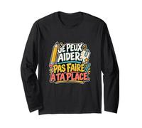 Je Peux Aider Pas Faire À Ta Place AESH Manche Longue