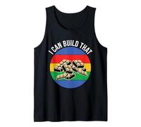 Je Peux Construire ce Bloc de Construction Building Building Brick Builder Débardeur