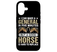 Je Peux Devenir général en Cinq Minutes, mais Un Bon Cheval, C'est Dur Coque pour iPhone 17