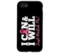 Je Peux et Je Vais Battre Un Guerrier du Cancer du Sein, Regardez-Moi Coque pour iPhone SE (2020) / 7/8