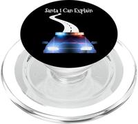Je Peux Expliquer l'excuse de Noël au Père Noël avec Une Voiture de Police PopSockets PopGrip pour MagSafe