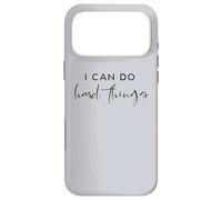 Je Peux Faire des Choses Difficiles : Le Pouvoir féministe des Filles et l'autonomisation des Femmes Coque pour iPhone 17 Pro Max