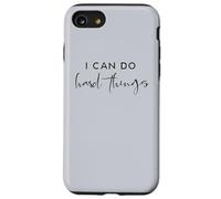 Je Peux Faire des Choses Difficiles : Le Pouvoir féministe des Filles et l'autonomisation des Femmes Coque pour iPhone SE (2020) / 7/8