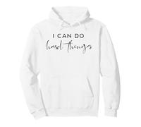 Je Peux Faire des Choses Difficiles : Le Pouvoir féministe des Filles et l'autonomisation des Femmes Sweat à Capuche