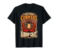 Je Peux gérer Les Toiles d'araignées, Pas Le Chat de Groupe Funny Halloween T-Shirt