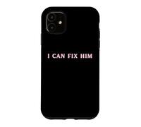 Je Peux Lui réparer Une Relation drôle et Mignonne Y2K Coque pour iPhone 11