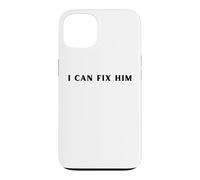 Je Peux Lui réparer Une Relation drôle et Mignonne Y2K Coque pour iPhone 13