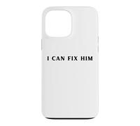 Je Peux Lui réparer Une Relation drôle et Mignonne Y2K Coque pour iPhone 13 Pro Max