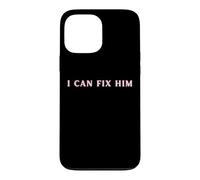 Je Peux Lui réparer Une Relation drôle et Mignonne Y2K Coque pour iPhone 13 Pro Max