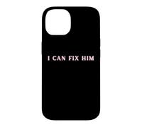 Je Peux Lui réparer Une Relation drôle et Mignonne Y2K Coque pour iPhone 14