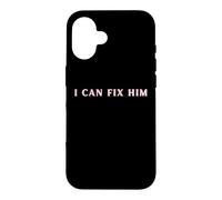 Je Peux Lui réparer Une Relation drôle et Mignonne Y2K Coque pour iPhone 16