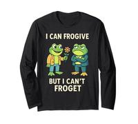 Je Peux pardonner mais Je ne Peux Pas Oublier - Amateur de Grenouilles Manche Longue