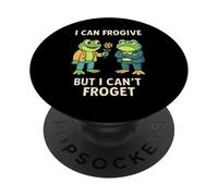 Je Peux pardonner mais Je ne Peux Pas Oublier - Amateur de Grenouilles PopSockets PopGrip Adhésif
