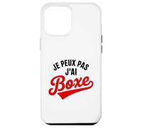 Je Peux Pas J’AI Boxe Humour Drôle Sport Combat Boxeur Coque pour iPhone 12 Pro Max