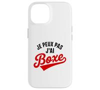 Je Peux Pas J’AI Boxe Humour Drôle Sport Combat Boxeur Coque pour iPhone 14