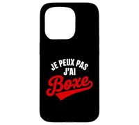 Je Peux Pas J’AI Boxe Humour Drôle Sport Combat Boxeur Coque pour iPhone 15 Pro