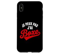 Je Peux Pas J’AI Boxe Humour Drôle Sport Combat Boxeur Coque pour iPhone XS Max