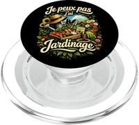 Je Peux Pas j’AI Jardinage Design Humour Légumes du Jardin PopSockets PopGrip pour MagSafe