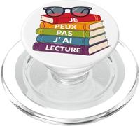 Je Peux Pas J AI Lecture Cadeau Lecteur PopSockets PopGrip pour MagSafe