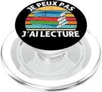 Je Peux Pas J' Ai Lecture Cadeau Lecture Lectrice Livre PopSockets PopGrip pour MagSafe