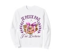 Je Peux Pas J’ AI Lecture Cadeau Livre Passion Lectrice Sweatshirt