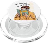 Je Peux Pas J’ AI Lecture Humour Lectrice Livres Cadeau PopSockets PopGrip pour MagSafe